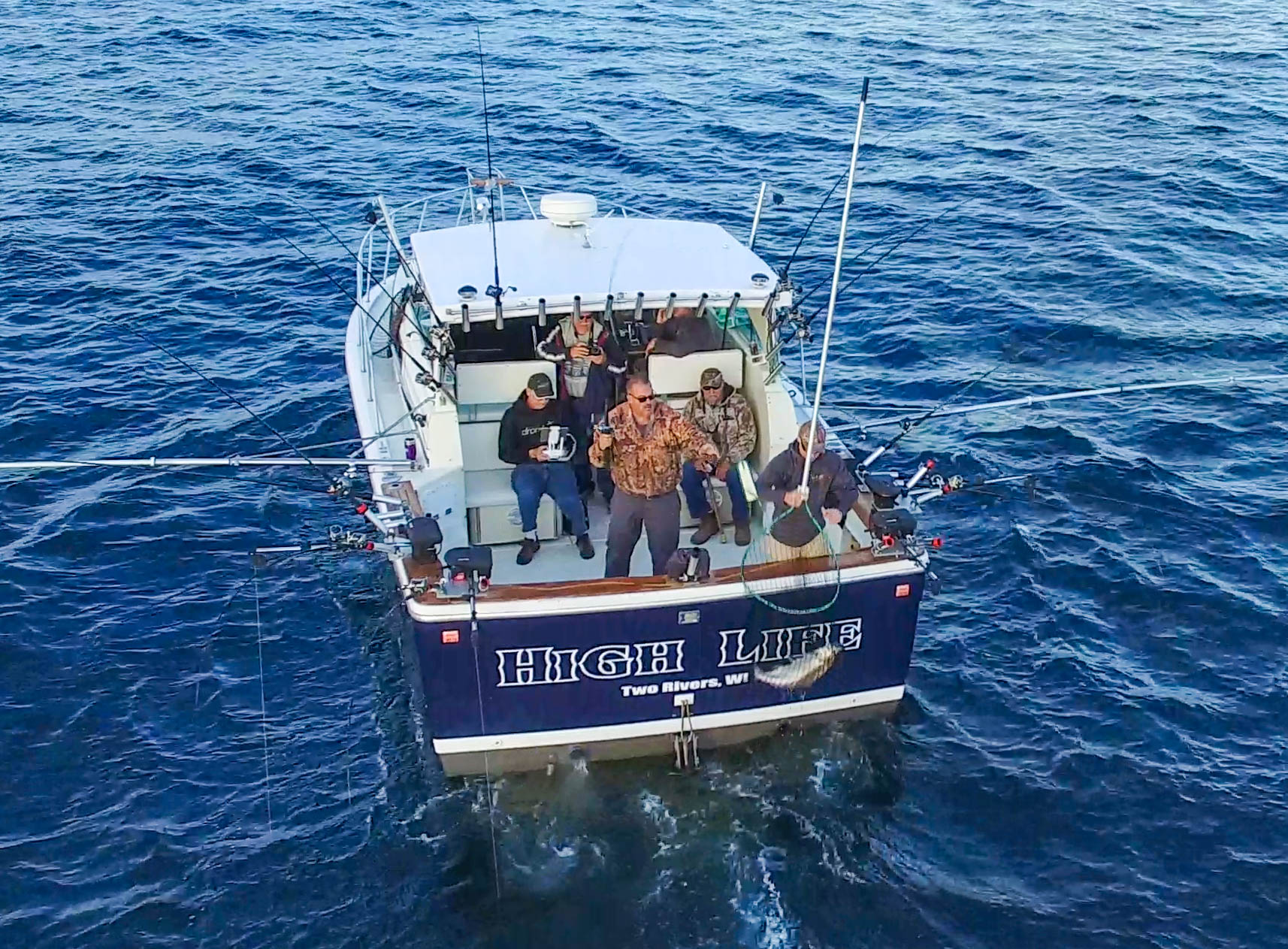 High Life Charters Two Rivers Wisconsin
