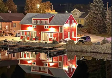 Red Barn on the River