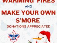 Bonfires & Smores by Boy Scout troop