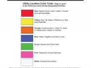 Diggers Hotline Color Code