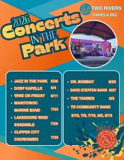 Concerts in the Park 2026 lineup.