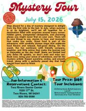 Mystery Tour event poster.