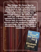 Synopsis of The Things We Never Say.