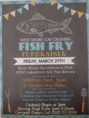 Fish Fry event poster.