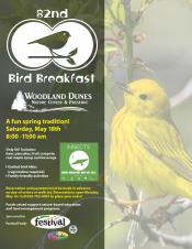 Bird Breakfast event poster.
