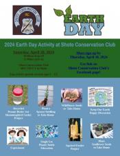 Shoto Earth Day event poster.