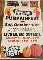 Poster advertising live music.