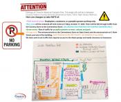 Parking instructions for overflow.