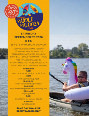 Paddle Palooza flyer