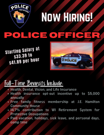 Police Recruitment Flyer