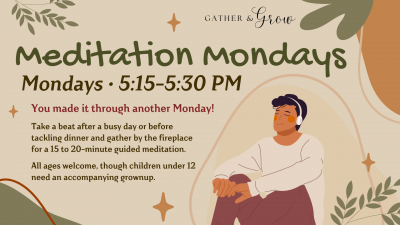 Event poster featuring guy looking relaxed.