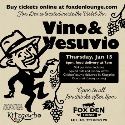 Vintage-looking event poster.