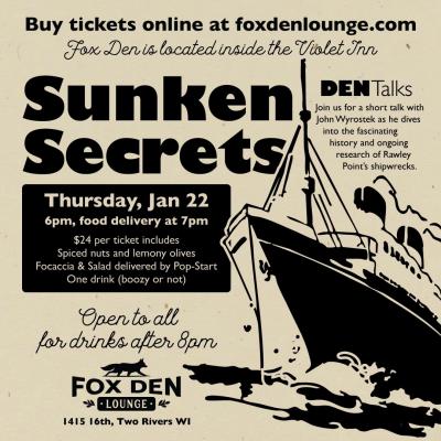 Vintage-looking event poster.