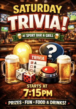 Event poster with beer mugs.