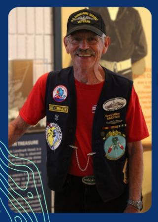 Submarine veteran Greg Miller.