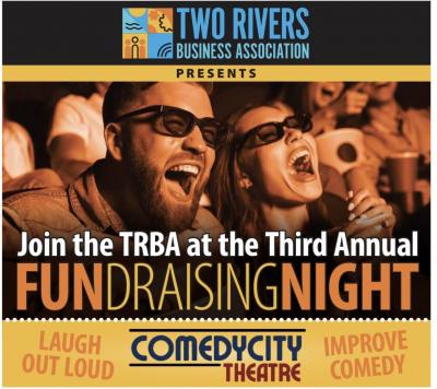 People in audience laughing hysterically.