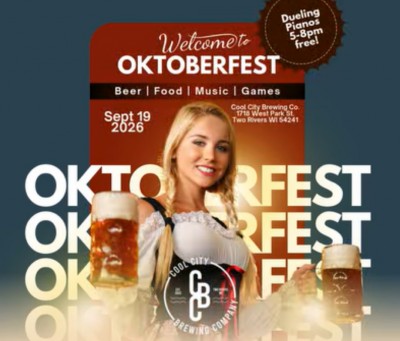 Smiling woman holding a beer stein.