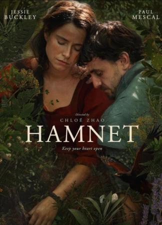 Movie poster for the movie, "Hamnet."