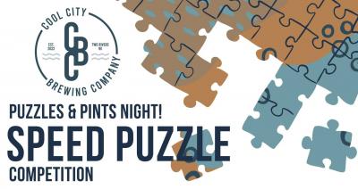 Event banner featuring a jigsaw puzzle.