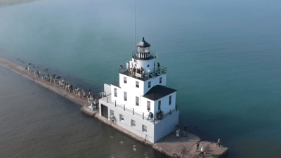 Manitowoc Breakwater Lighthouse.