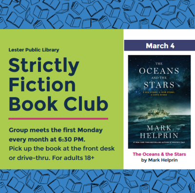 Strictly Fiction Book Club features "The Oceans and the Stars."