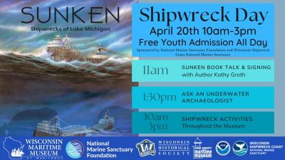 Shipwreck Day event poster.