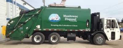 Manitowoc Disposal garbage truck