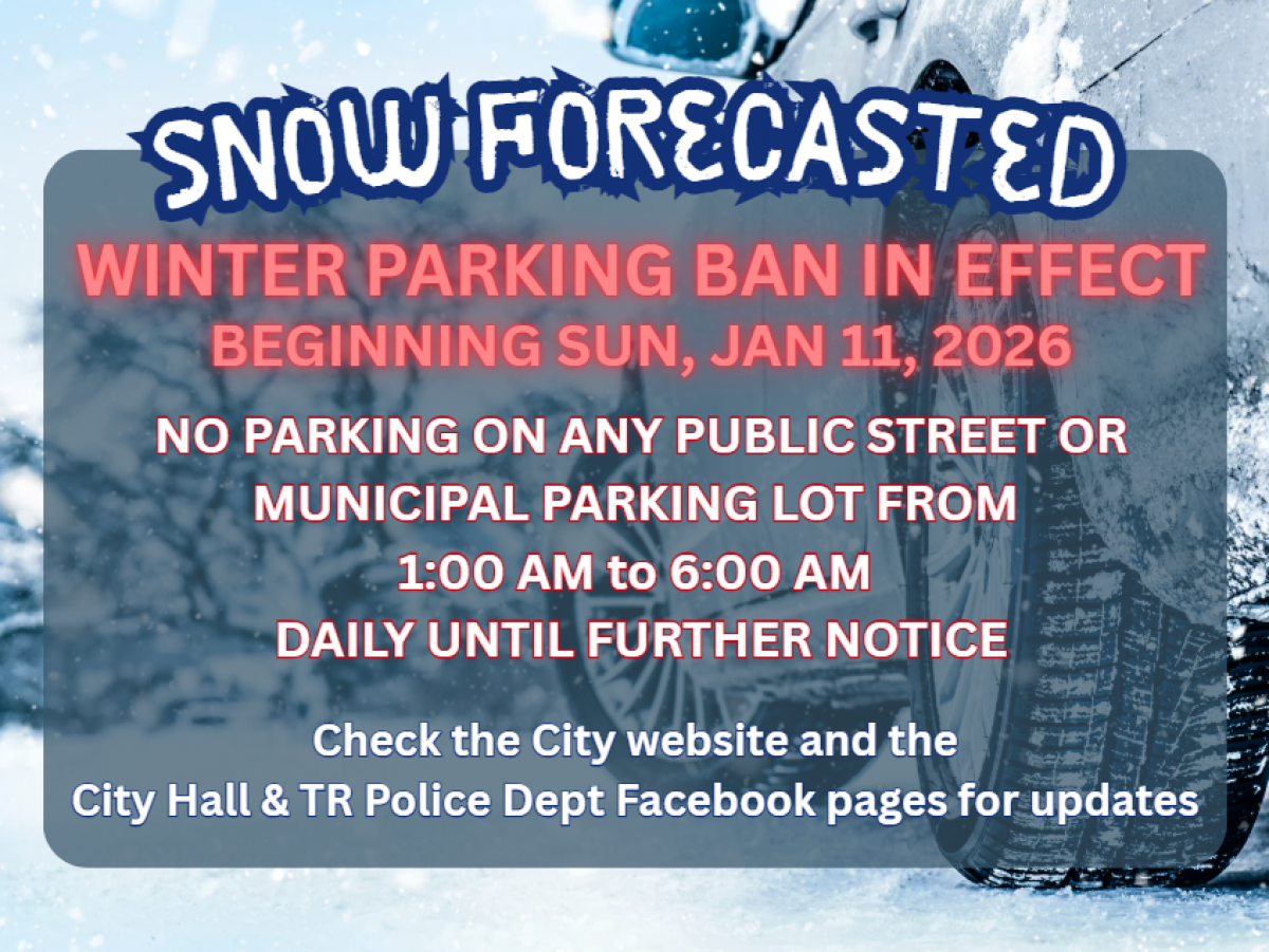 Winter Parking in Effect
