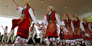 Dancers at Ethnic Fest.