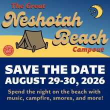 The Great Neshotah Campout 2026 - Save the Date