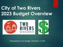 Budget Overview Title Slide