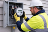 Electric meter changeout