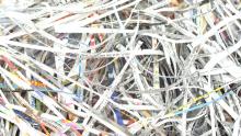Shredded paper