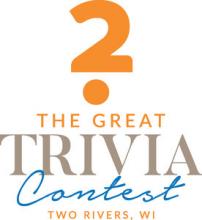 Question mark forms a "2." Text reads "The Great TRIVIA Contest."